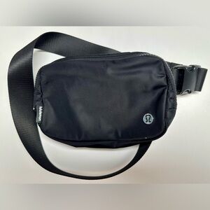 Lululemon Crossbody bags. Gray/silver and black. Like new.